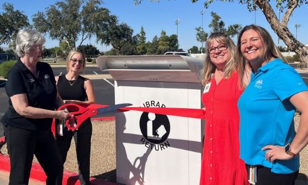 Drop Box donated by FRIENDS of the SURPRISE LIBRARIES